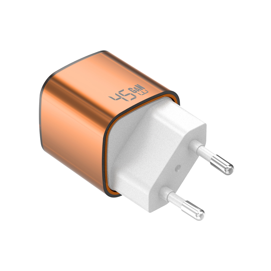 PD 45W Gan 1*USB-C Charger---Europe Standard