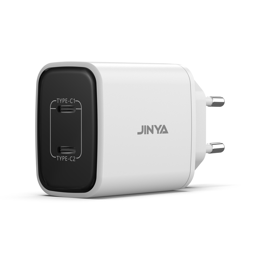 GaN PD 67W 2*USB-C Charger---Europe Standard