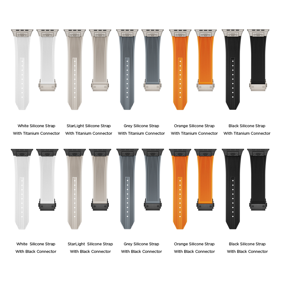 Robot Silicone Band For Apple Watch 49&46&45&44&42mm