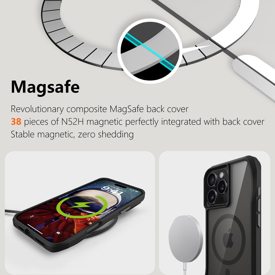 ST-PRO Protecting Case for iPhone16/16 Pro/16 Plus/16 Pro Max