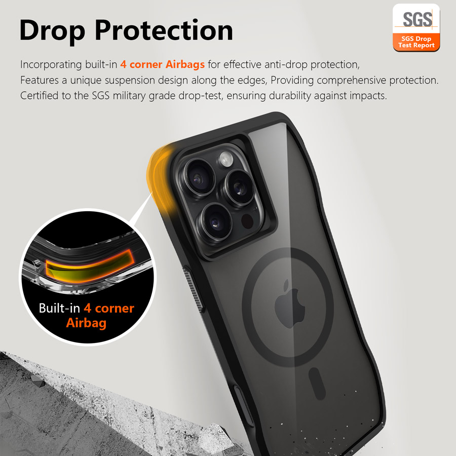 ST-PRO Protecting Case for iPhone16/16 Pro/16 Plus/16 Pro Max