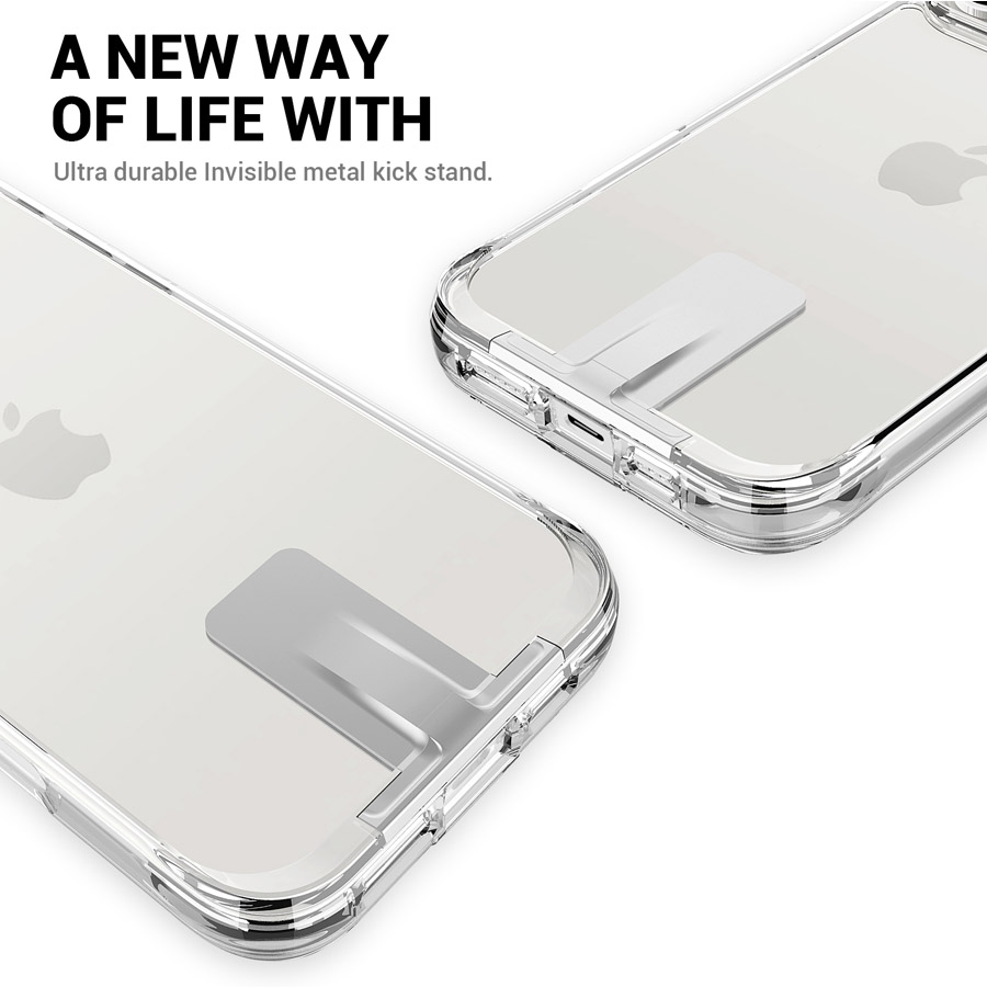 T-Stand Clear Protecting Case for iPhone16/16 Pro/16 Plus/16 Pro Max