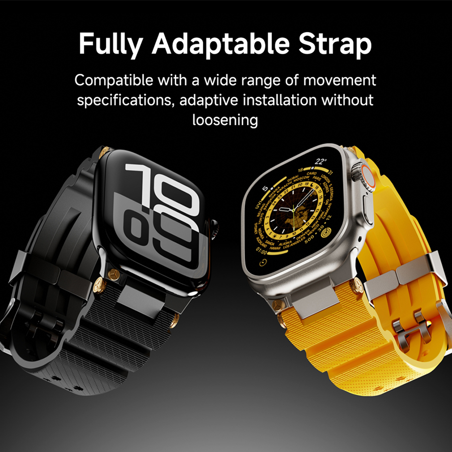 Vogue Silicone Band For Apple Watch 49&46&45&44&42mm