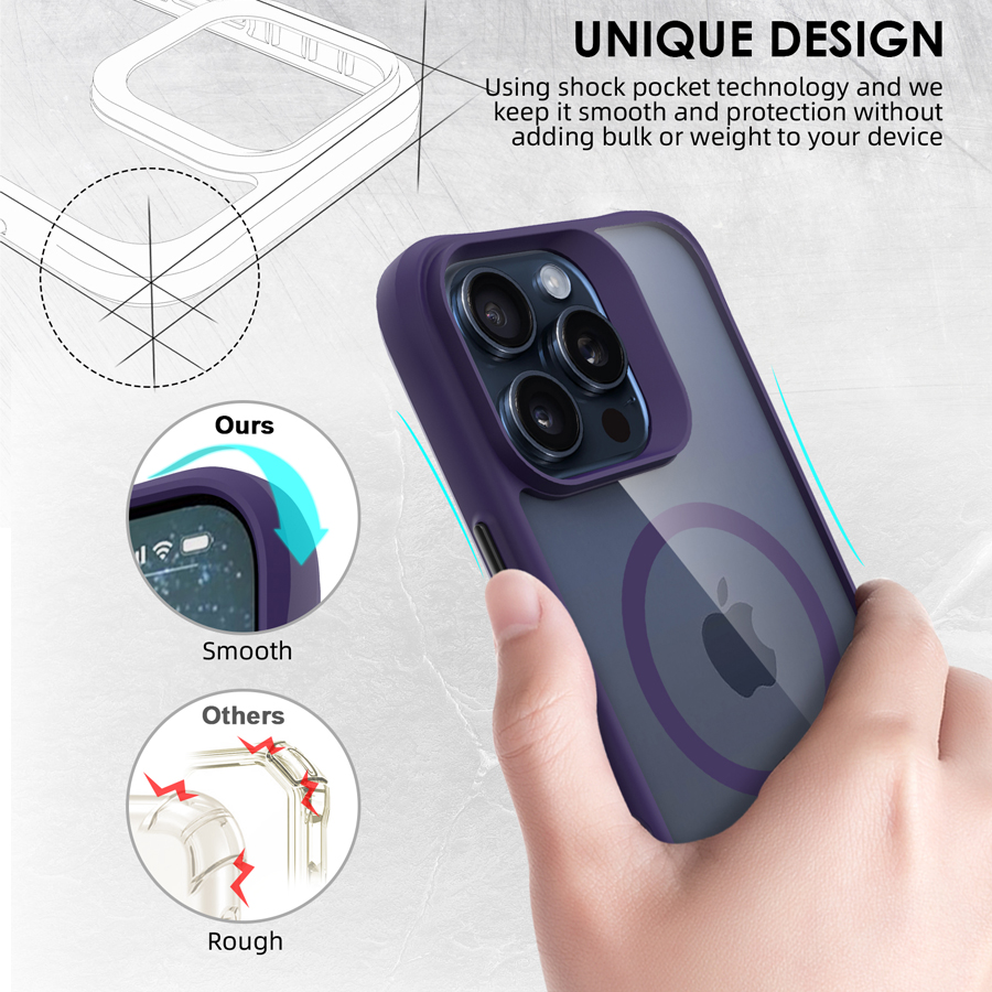 XPRO MagSafe Protecting Case for iPhone16/16 Pro/16 Plus/16 Pro Max