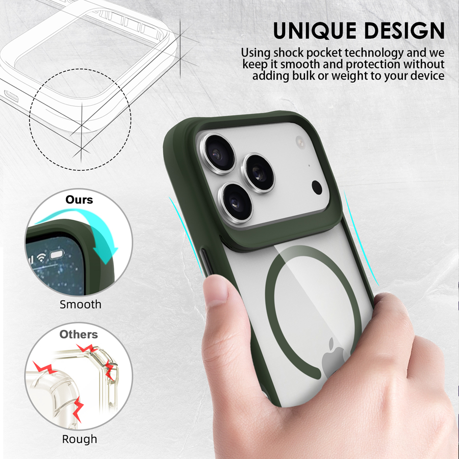 XPRO MagSafe Protecting Case for iPhone 17/17 Air/17 Pro/17 Pro Max