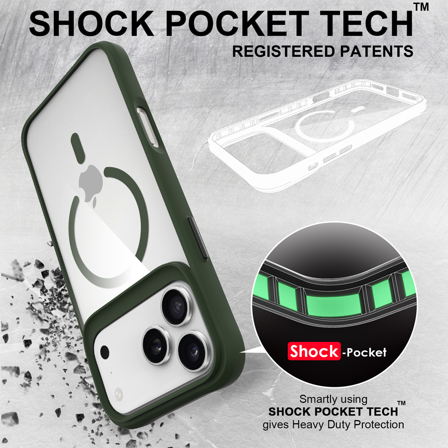 XPRO MagSafe Protecting Case for iPhone 17/17 Air/17 Pro/17 Pro Max