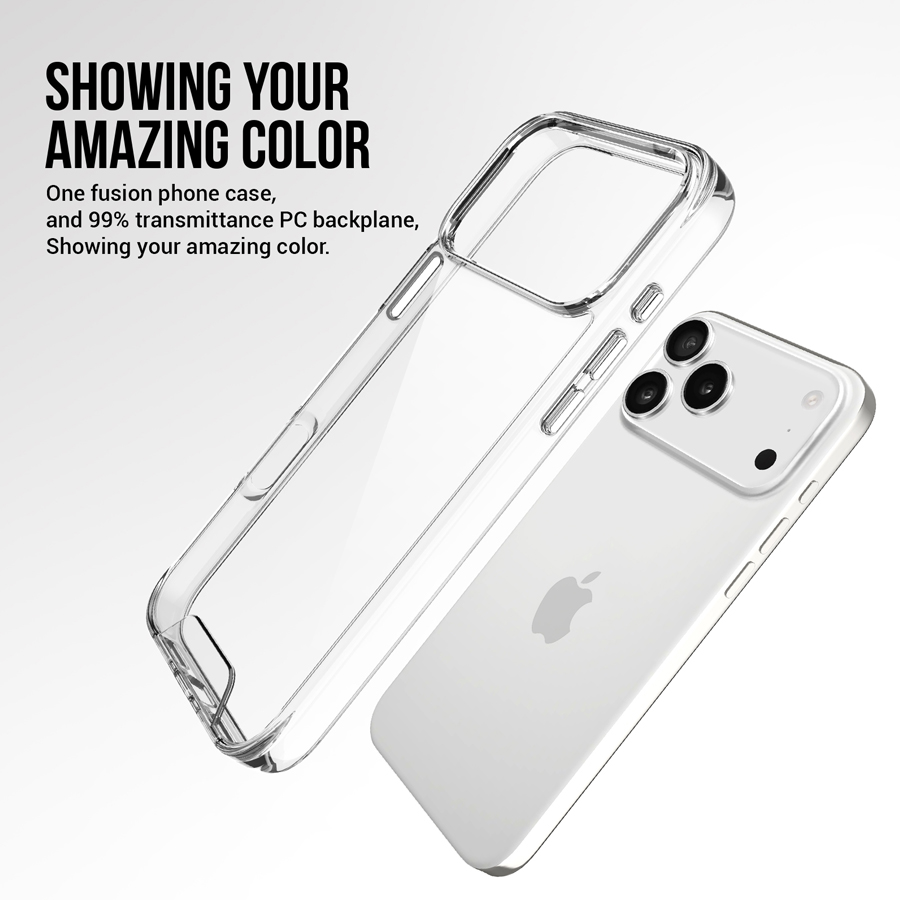 Crystal Protecting Case  for iPhone 17/17 Air/17 Pro/17 Pro Max