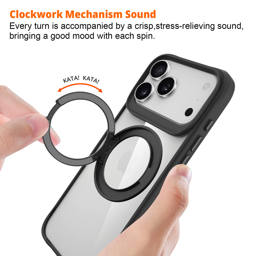 XPRO Stand Protecting Case(Black) for iPhone 17/17 Air/17 Pro/17 Pro Max