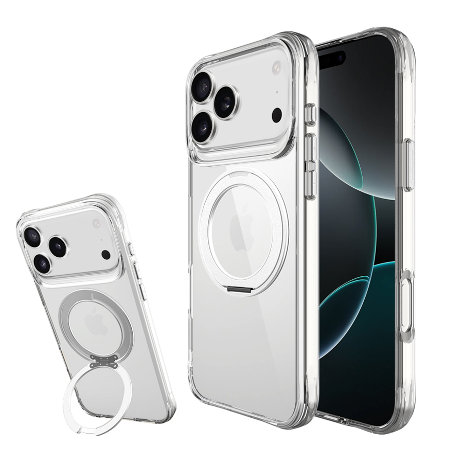 XPRO Stand Protecting Case(Transparent) for iPhone 17/17 Air/17 Pro/17 Pro Max