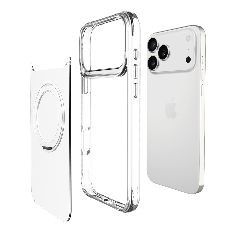 XPRO Stand Protecting Case(Transparent) for iPhone 17/17 Air/17 Pro/17 Pro Max