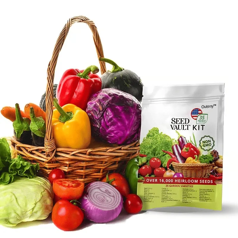 Last Day 49% OFF Vegetable Seed Vault Kit | 35 Varieties（BUY 2 Free shipping）