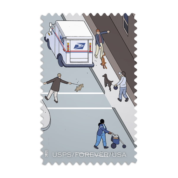 2025 250 Years of Delivering Forever First Class Postage Stamps