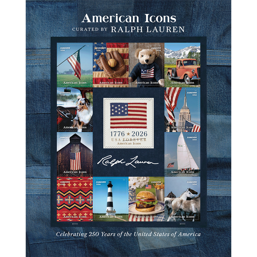 2026 American lcons Forever First Class Postage Stamps