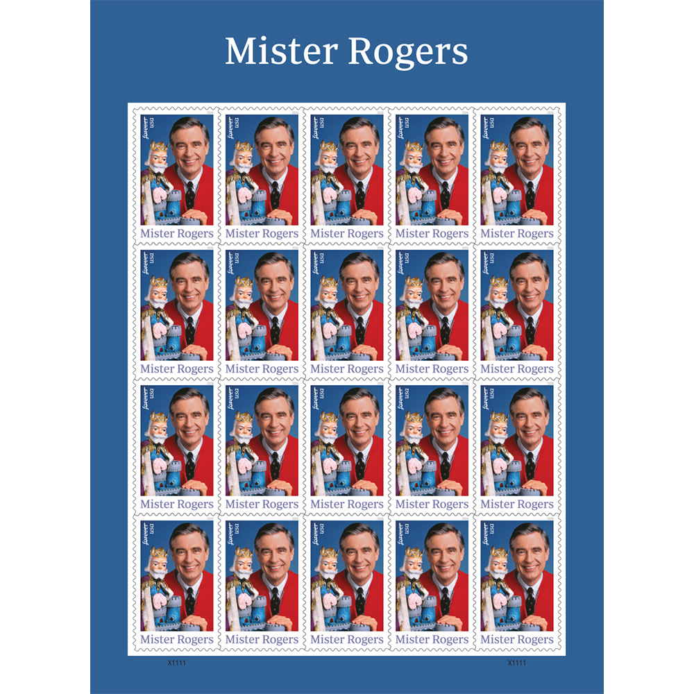 2026 Mister Rogers Forever First Class Postage Stamps