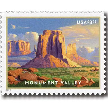 2022 Monument Valley Express Priority Stamp