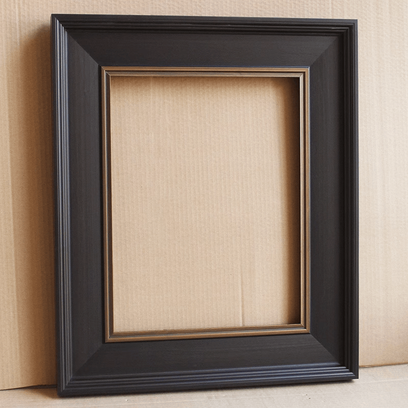 FM-18841 Brown Rectangle Frame in Simple Style Width-8.5cm