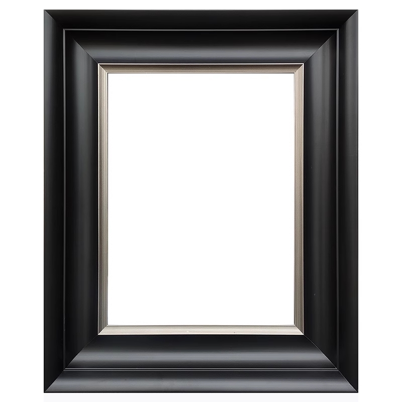 FM-33521 Black Rectangle Frame in Simple Style Width-8.8cm