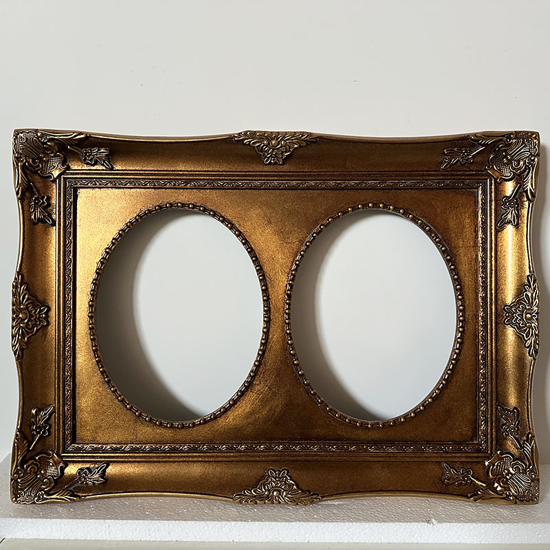 FM-37941 Gold Specialty Frame in Embossed Style Width-9cm