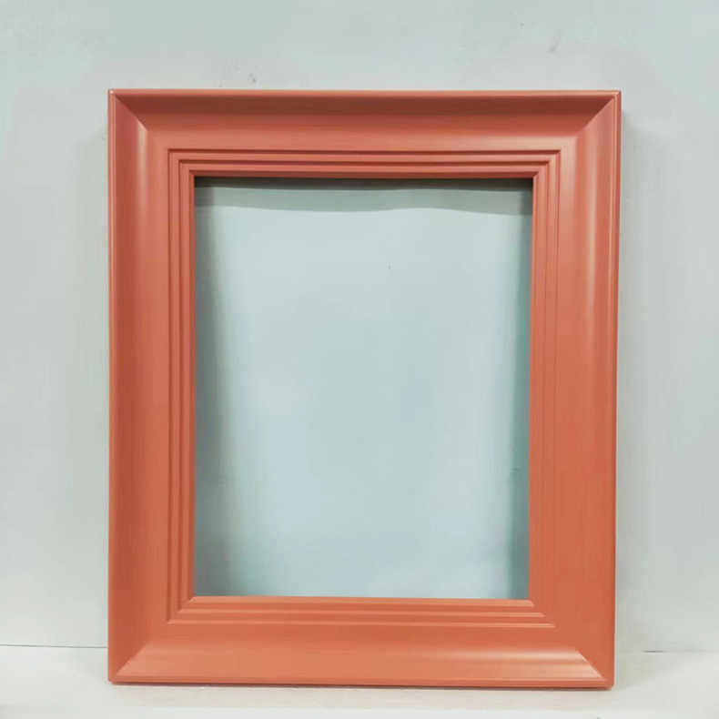 FM-05541 Orange Rectangle Frame in Simple Style Width-9cm