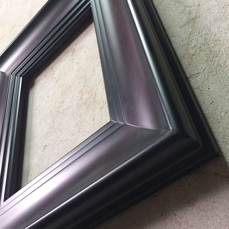 FM-32191 Brown Rectangle Frame in Simple Style Width-9cm