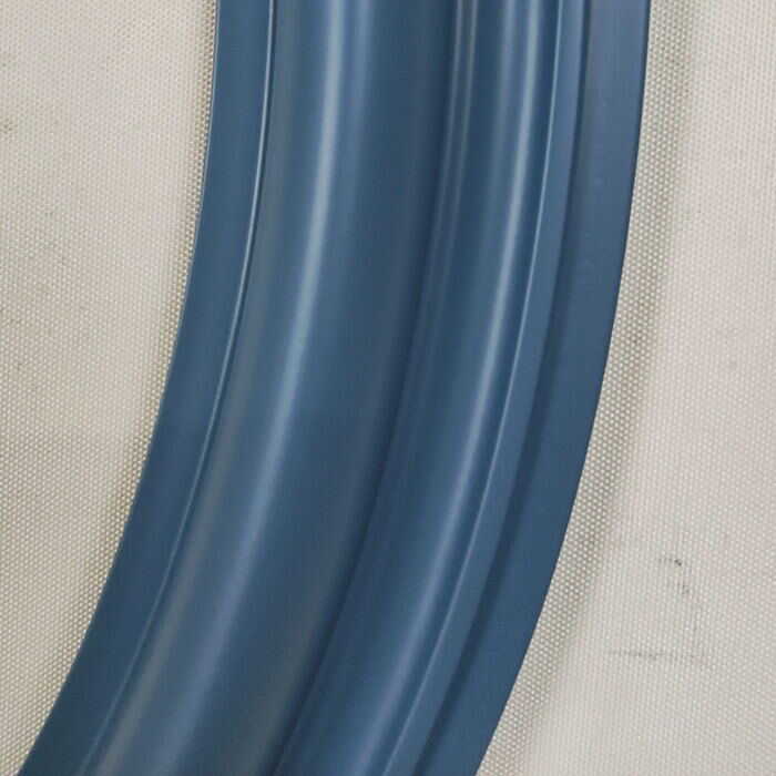 FM-12841 Blue Oval Frame in Simple Style Width-7cm