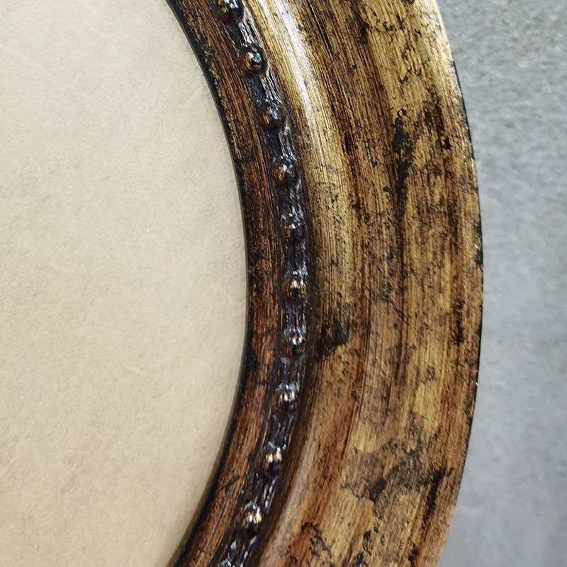 FM-32331 Gold Oval Frame in Simple Style Width-7cm