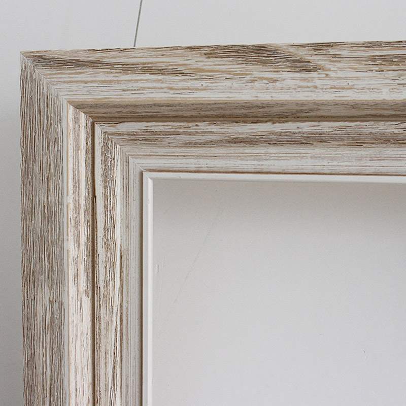 FM-02401 White Rectangle Frame in Simple Style Width-10cm