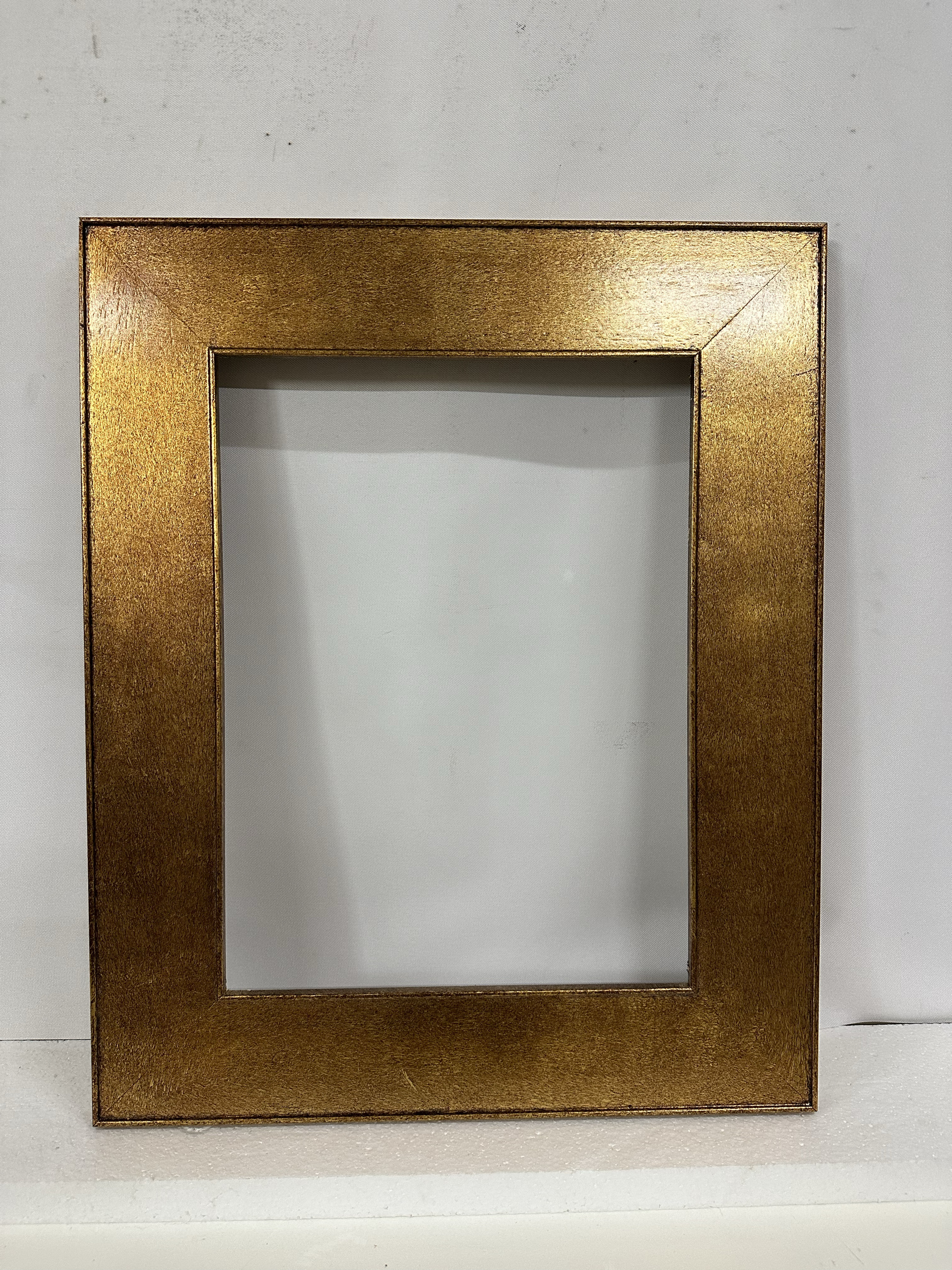 FM-23821 Gold Rectangle Frame in Simple Style Width-8.3cm
