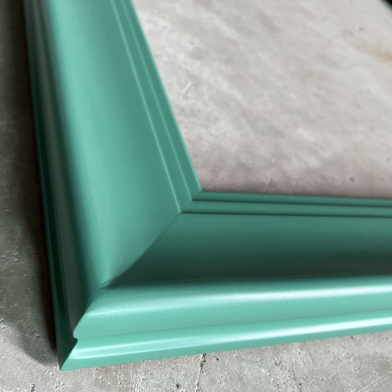 FM-39061 Green Rectangle Frame in Simple Style Width-9cm