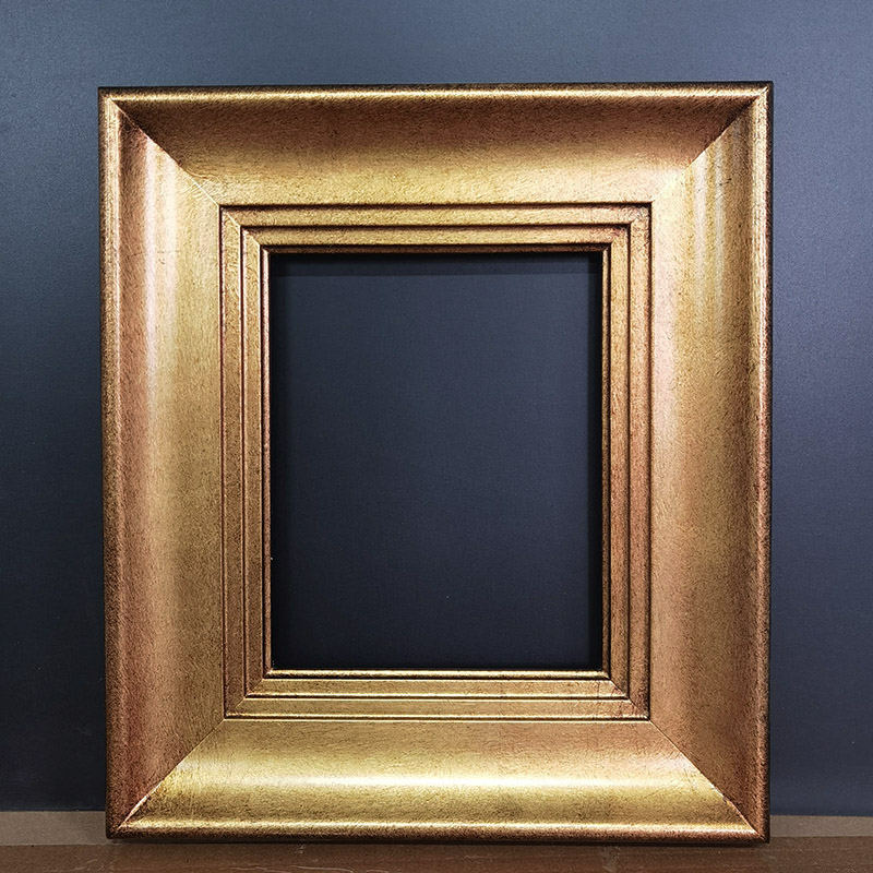 FM-13351 Gold Rectangle Frame in Simple Style Width-9cm