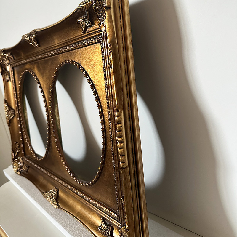 FM-37941 Gold Specialty Frame in Embossed Style Width-9cm