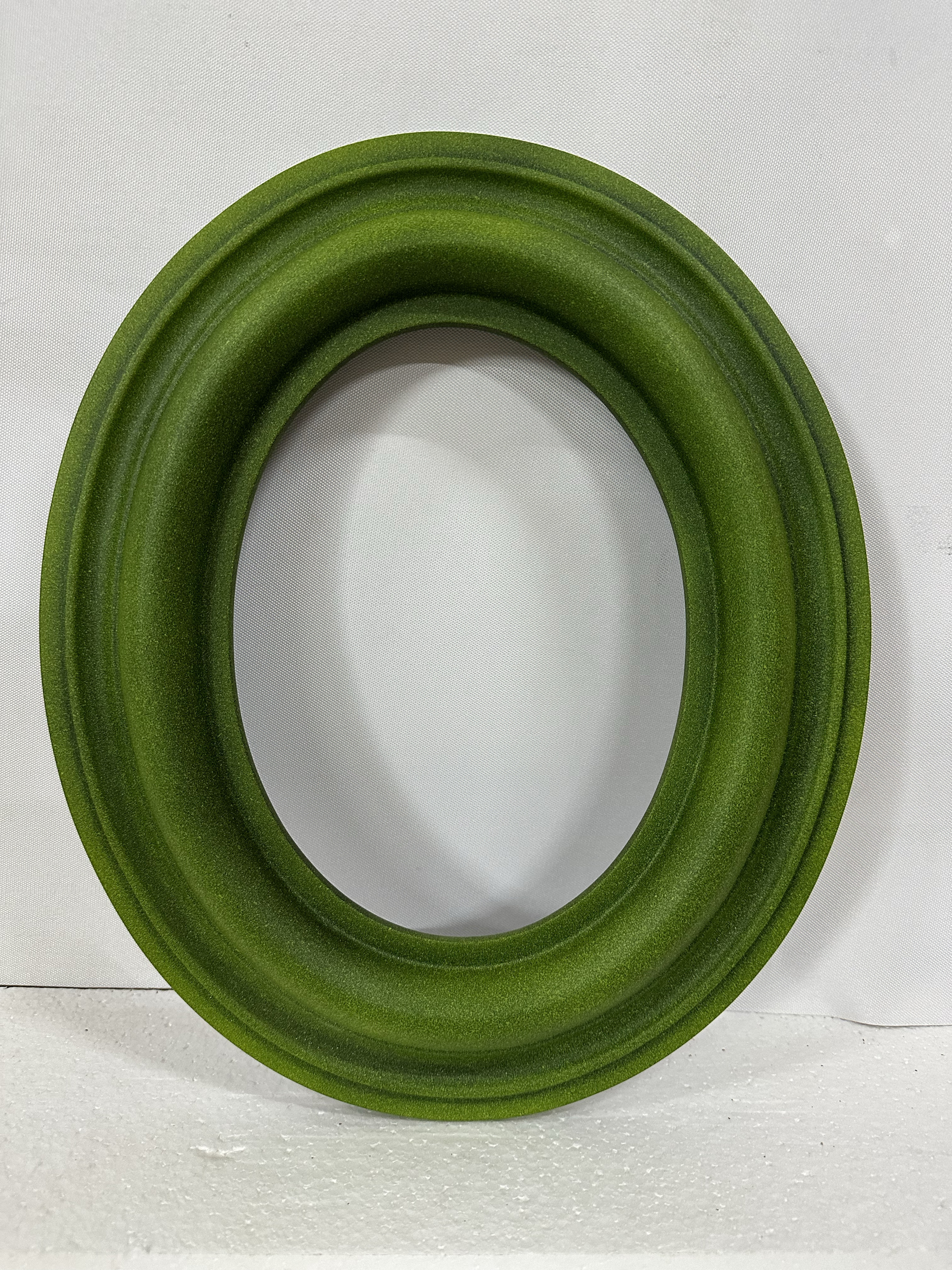 FM-04581 Green Oval Frame in Simple Style Width-7cm