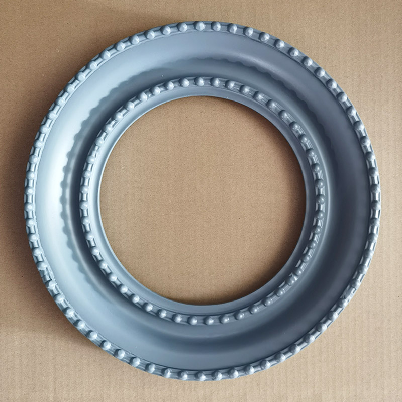 FM-25341 Blue Oval Frame in Simple Style Width-7cm