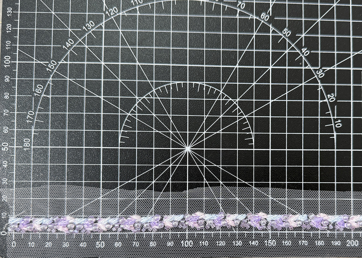 Yanzi lace bead trim (YZM138)