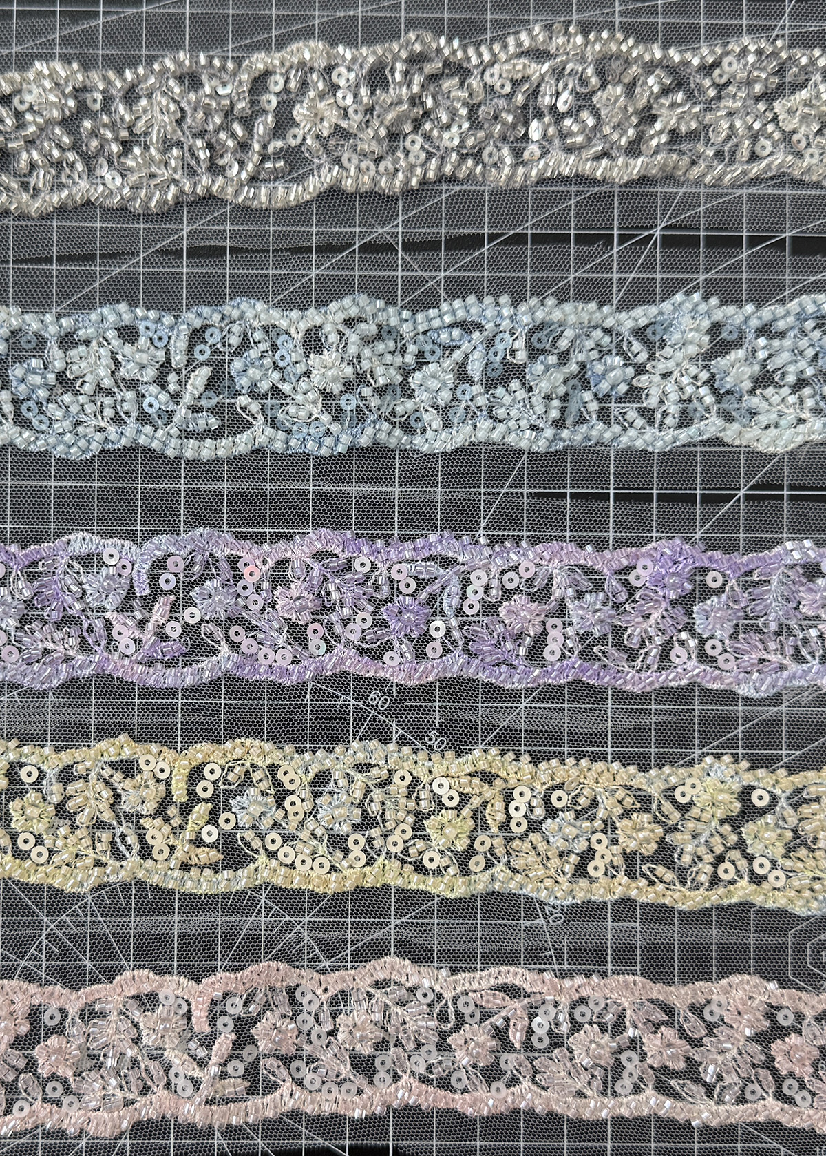 Yanzi lace bead trim (YZM142)