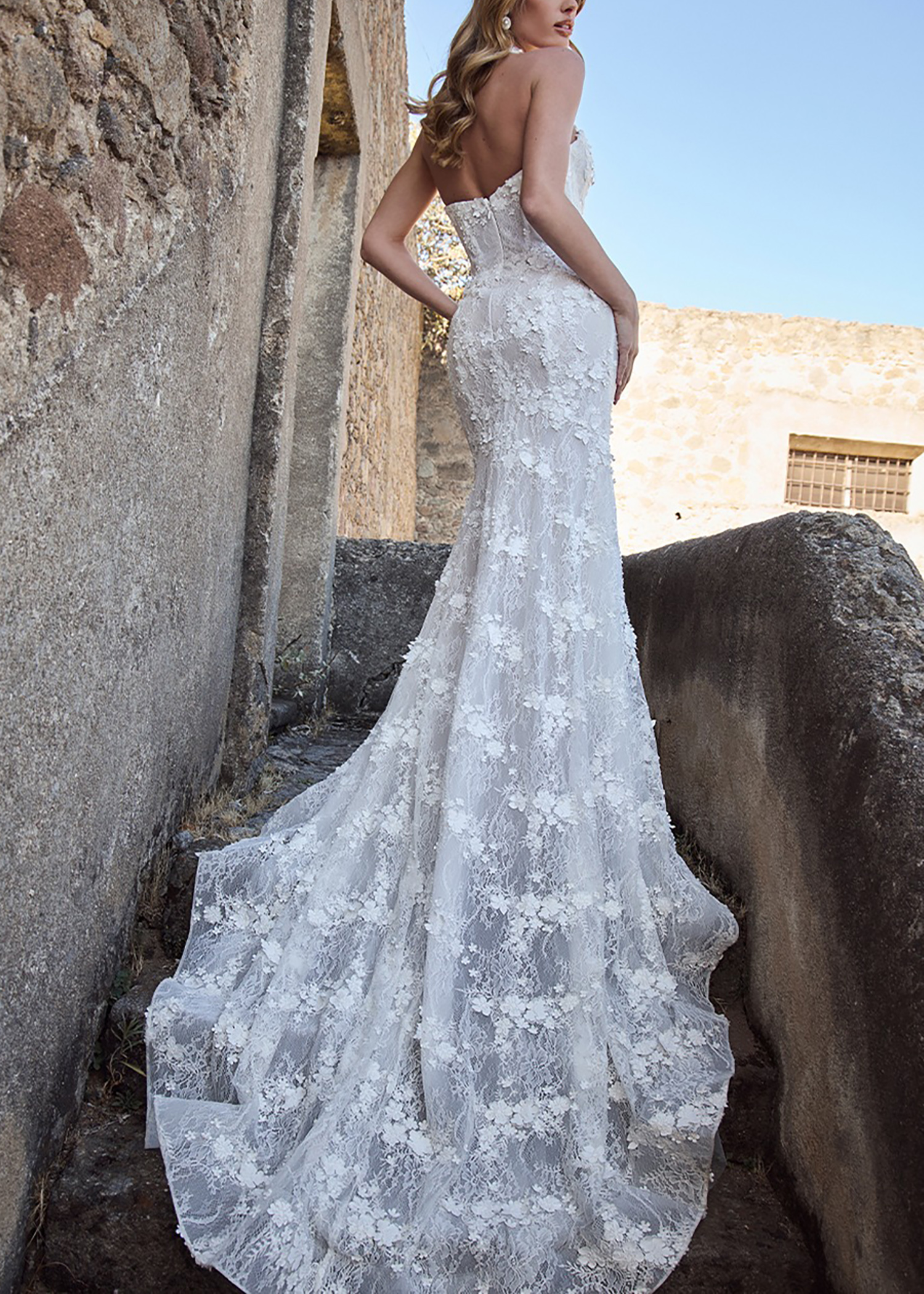 Yanzi floral beaded sequin embroidered lace (YZZX959)