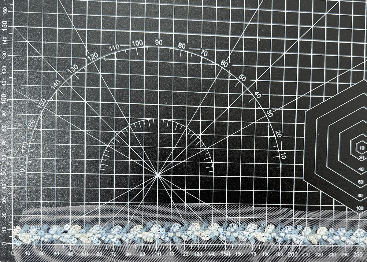 Yanzi lace bead trim (YZM139)