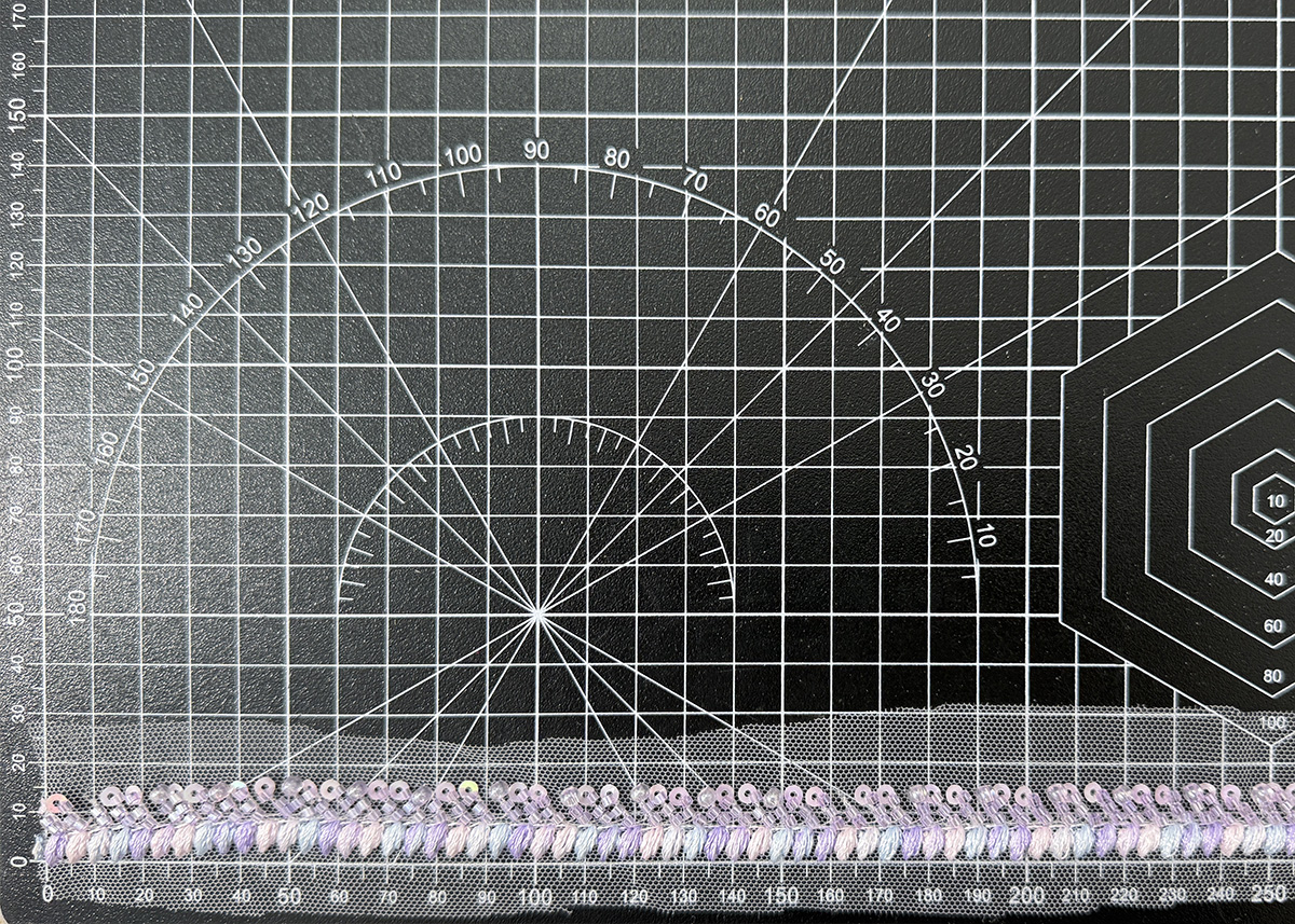 Yanzi lace bead trim (YZM140)