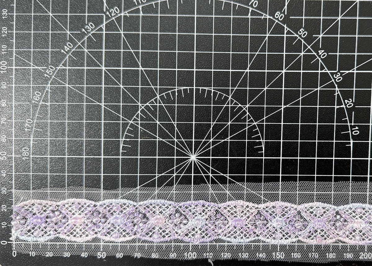 Yanzi lace bead trim (YZM141)