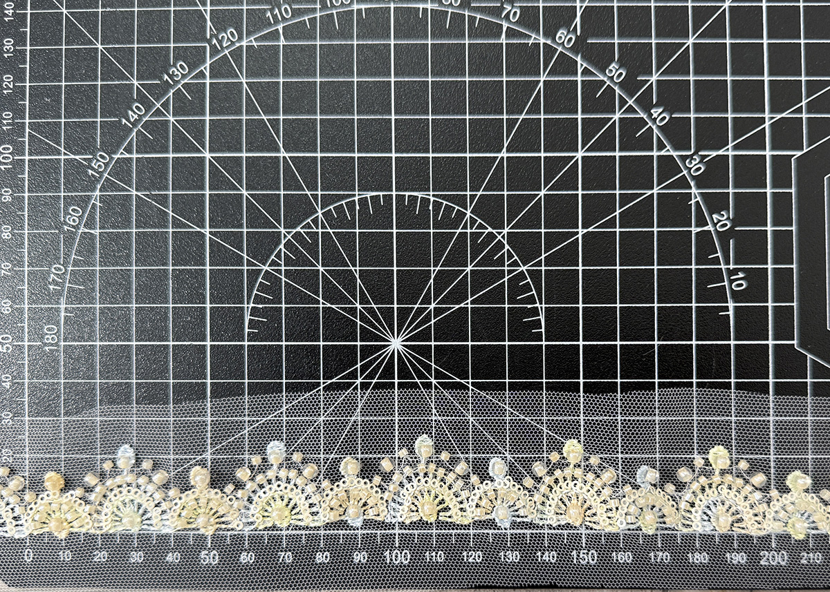 Yanzi lace bead trim (YZM145)