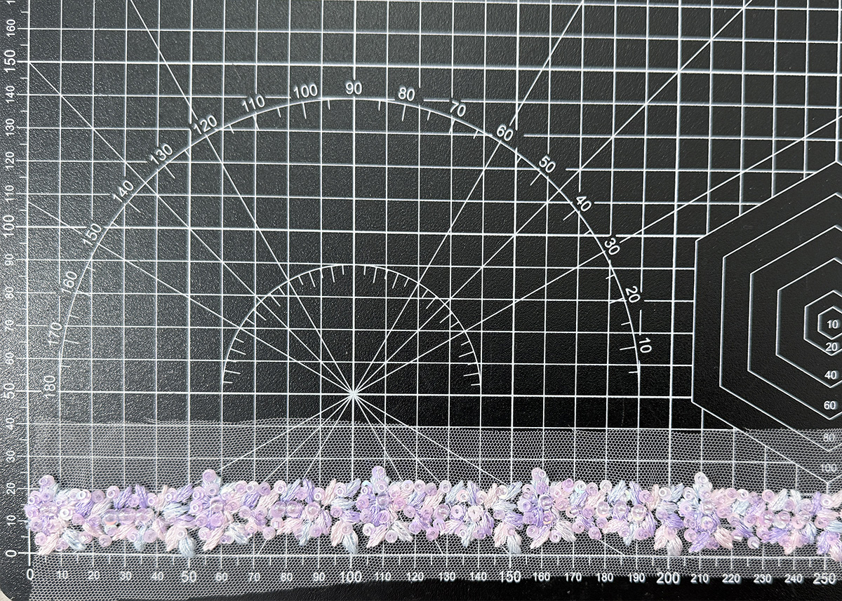 Yanzi lace bead trim (YZM148)