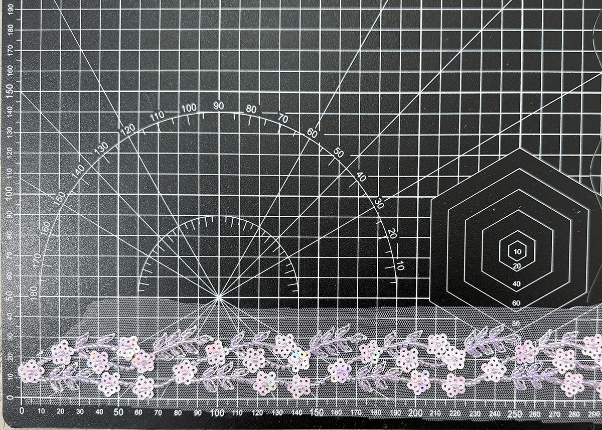 Yanzi lace bead trim (YZM149)