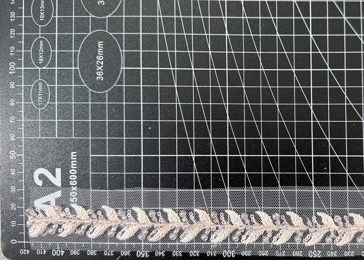 Yanzi lace bead trim (YZM151)