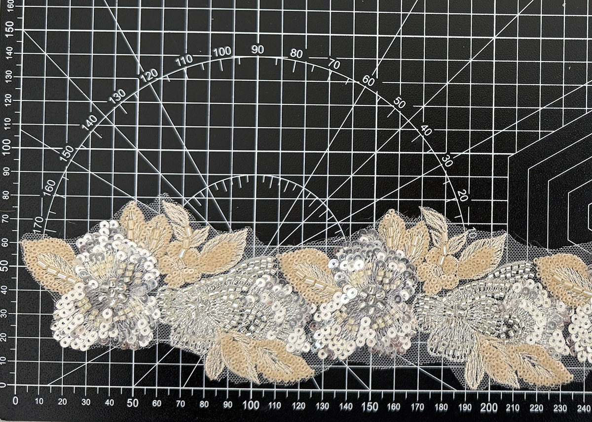 Yanzi lace bead trim (YZM171)