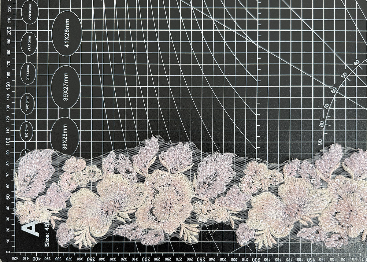 Yanzi lace bead trim (YZM174)