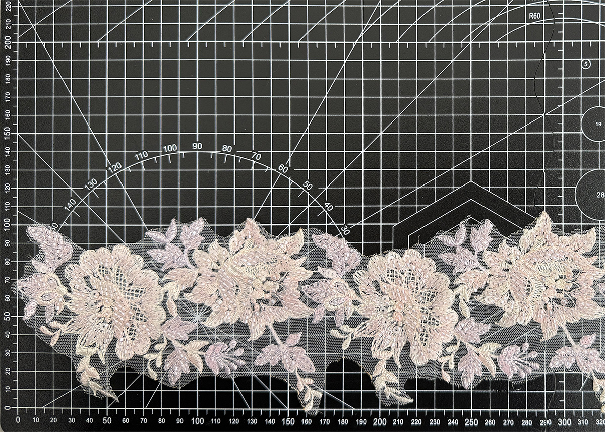 Yanzi lace bead trim (YZM175)