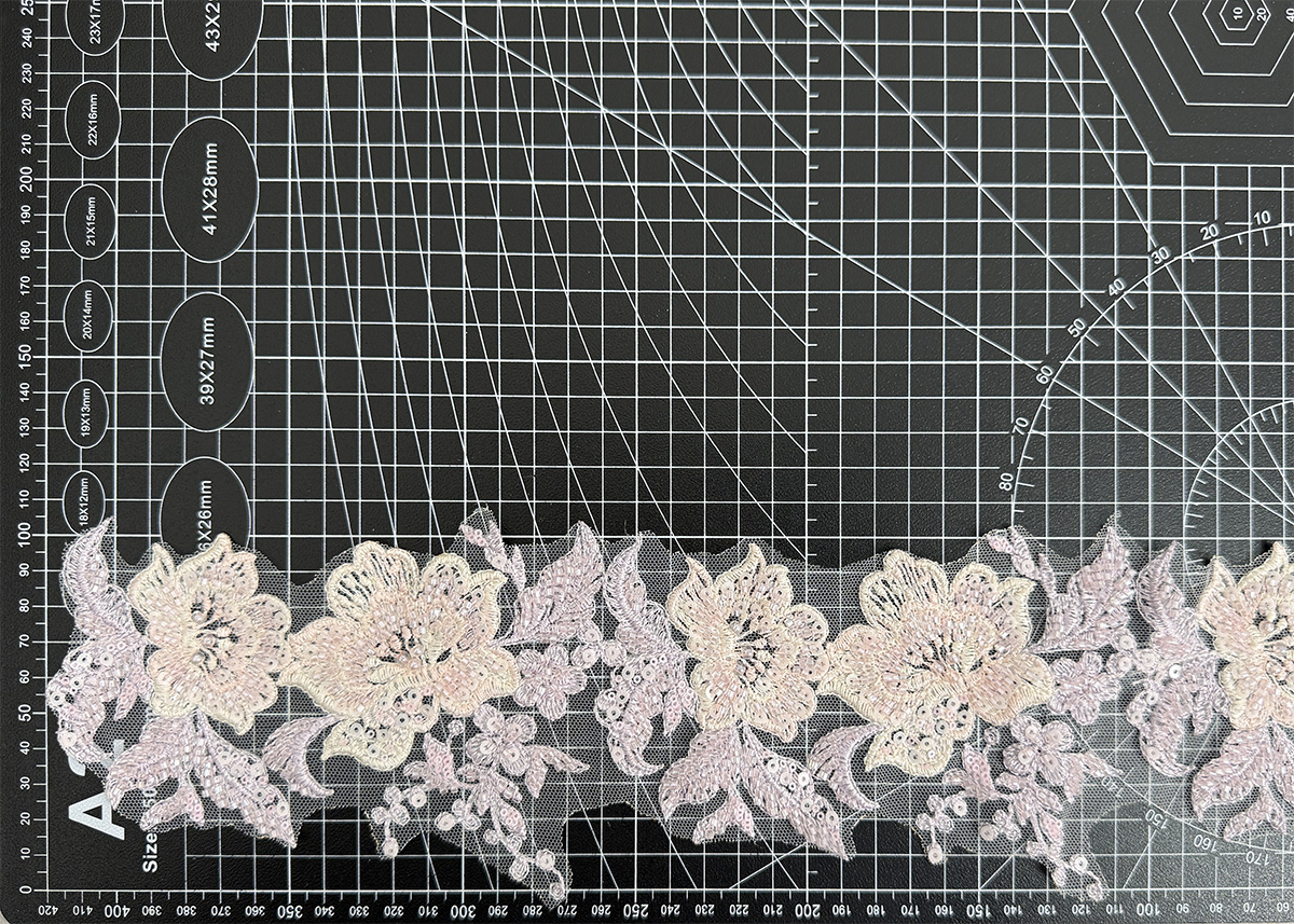 Yanzi lace bead trim (YZM176)