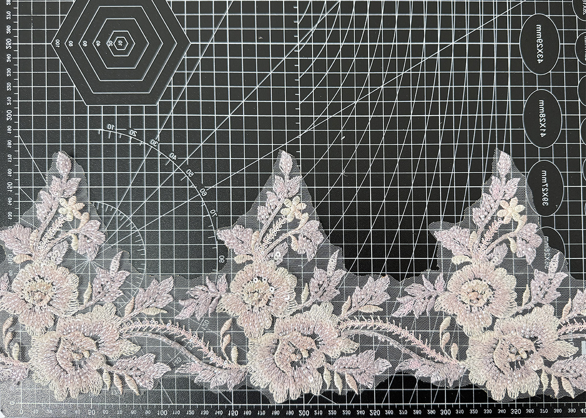 Yanzi lace bead trim (YZM177)