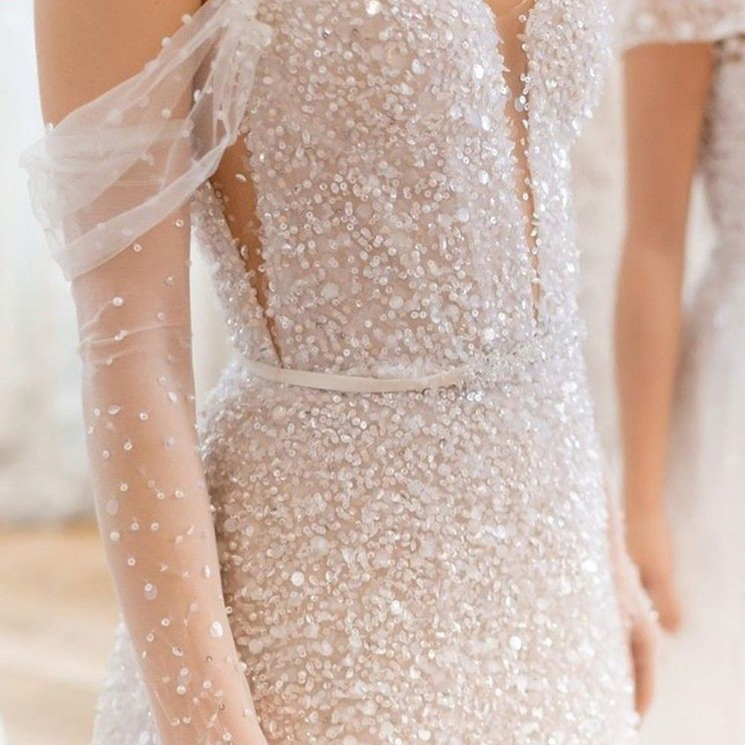 Crystal Sequin Bead Embroidery