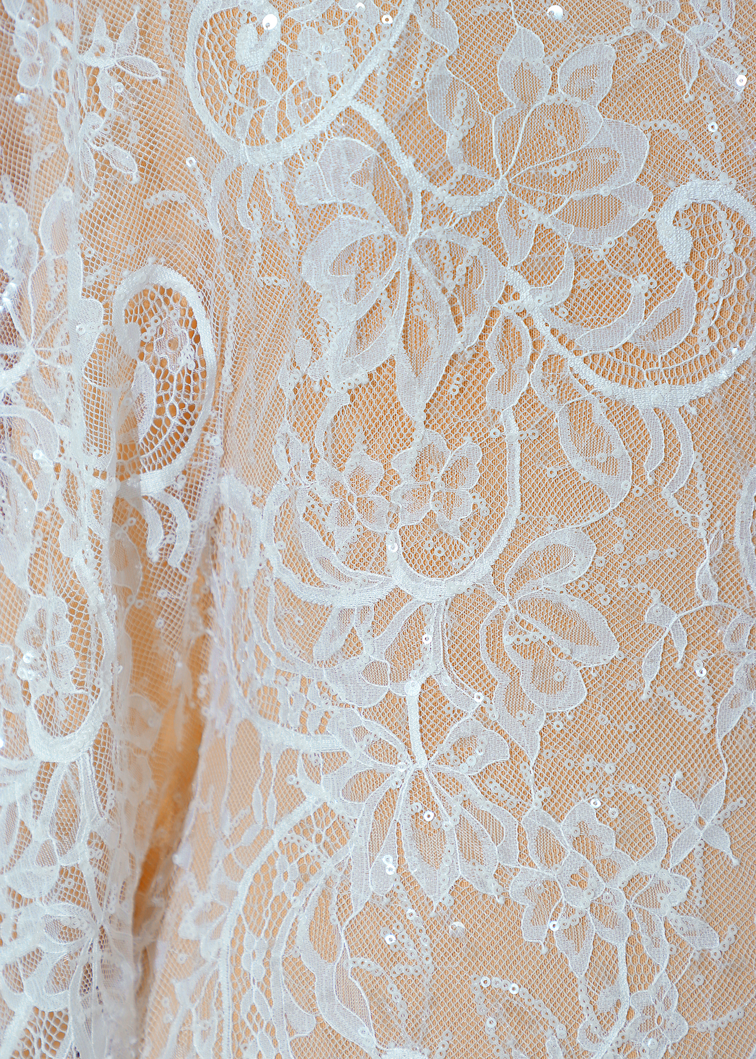 Yanzi eyelash lace with bead embroidery bridal wedding fabric lace (YZZX898+L85230)